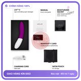 Máy Rung Điểm G LELO LIV 3 Dáng Cong chính hãng - 8 chế độ rung, sạc USB, điều khiển qua app - giao hàng che tên kín hàng có sẵn