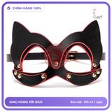 Mặt Nạ Linh Miêu Da PU Lót Nhung chính hãng - chất vải mềm mát, đường may tỉ mỉ, tôn dáng quyến rũ - giao hàng che tên kín đáo