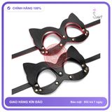 Mặt Nạ Linh Miêu Da PU Lót Nhung chính hãng - chất vải mềm mát, đường may tỉ mỉ, tôn dáng quyến rũ - giao hàng che tên kín đáo