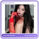 Găng Tay Lưới Xuyên Thấu Phối Đồ Cosplay Đi T514 Đỏ chính hãng - chất vải mềm mát, đường may tỉ mỉ, tôn dáng quyến rũ - giao hàng che tên kín đáo