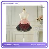 Váy Tutu Ngắn 6 Lớp Mềm Mại Phối Đồ N156 Đen chính hãng - co giãn thoải mái, freesize, chất vải mềm mát - giao hàng che tên kín đáo