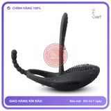 Vòng Đeo Dương Vật Rung Lưỡi Liếm Sạc USB chính hãng - 7 chế độ rung, điều khiển từ xa, chống nước - giao hàng che tên kín đáo