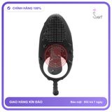 Vòng Đeo Dương Vật Rung Lưỡi Liếm Sạc USB chính hãng - 7 chế độ rung, điều khiển từ xa, chống nước - giao hàng che tên kín đáo