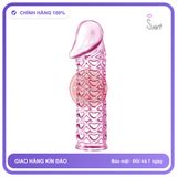 Bao Cao Su Đôn Dên Lưới Không Rung Baile Male-Wear Net Sleeve chính hãng - ôm sát cảm giác thật, chất liệu latex an toàn, hàng nhập khẩu - giao hàng che tên kín đáo