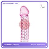 Bao Cao Su Đôn Dên Lưới Không Rung Baile Male-Wear Net Sleeve chính hãng - ôm sát cảm giác thật, chất liệu latex an toàn, hàng nhập khẩu - giao hàng che tên kín đáo