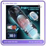Cốc Tự Động Chloris — Thụt 30mm chính hãng - 9 chế độ rung, silicone y tế, chất liệu an toàn cho da - giao hàng che tên kín đáo