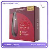 Máy Hút Âm Vật Womanizer Premium 2 Sóng Khí chính hãng - 14 cấp độ rung, chống nước, silicone mềm mại - giao hàng che tên kín đáo