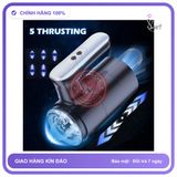 Máy Sục Tự Động Cho Nam Sylvia — Tay chính hãng - 9 chế độ rung, silicone y tế, chất liệu an toàn cho da - giao hàng che tên kín đáo