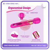 Gậy Rung Vỗ Ngón Tay 2 Trong 1 Kích chính hãng - 7 chế độ rung, chống nước, silicone y tế - giao hàng che tên kín đáo