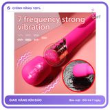 Gậy Rung Vỗ Ngón Tay 2 Trong 1 Kích chính hãng - 7 chế độ rung, chống nước, silicone y tế - giao hàng che tên kín đáo