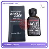 Popper Jungle Juice Leather Cleaner Black Label 30ml chính hãng - chai 30ml, hàng chuẩn nhập khẩu, nắp kín không bay hơi - giao hàng che tên kín đáo