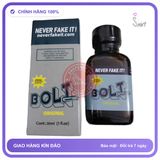 Popper Bolt Original 30ml Never Fake It chính hãng - chai 30ml, hương dịu không nồng, hàng chuẩn nhập khẩu - giao hàng che tên kín đáo