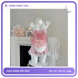 Váy Ngủ Cosplay Hầu Gái Maid Cao Cấp Có N579 Hồng chính hãng - co giãn thoải mái, freesize, set đầy đủ phụ kiện - giao hàng che tên kín đáo