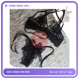 Đồ Lót Nữ Ren Xuyên Thấu Đính Hạt Đáng T368 Đen chính hãng - phối ren, co giãn thoải mái, freesize - giao hàng che tên kín đáo