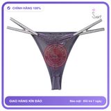 Quần Lót Lọt Khe Sexy Họa Tiết Bướm Gợi T359 Tím chính hãng - co giãn thoải mái, set đầy đủ phụ kiện, chất vải mềm mát - giao hàng che tên kín đáo