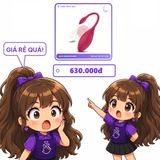 Trứng Rung Điều Khiển Bằng Remote/APP chính hãng - 10 chế độ rung, điều khiển từ xa, chống nước - giao hàng che tên kín đáo
