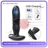 Plug Thụt + Rung 20 Chế Độ chính hãng - 20 chế độ rung, sạc usb, điều khiển từ xa - giao hàng che tên kín đáo