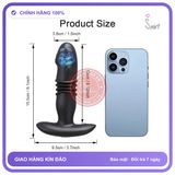 Plug Thụt + Rung 20 Chế Độ chính hãng - 20 chế độ rung, sạc usb, điều khiển từ xa - giao hàng che tên kín đáo