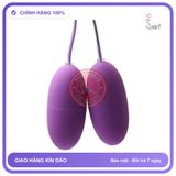 Trứng Rung 2 Đầu Mạnh Mẽ chính hãng - 1 chế độ rung, sạc USB, chống nước - giao hàng che tên kín đáo