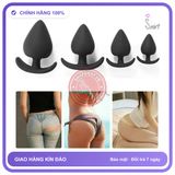 Plug Silicon Đen Nguyên Khối 50mm chính hãng - sạc USB, silicone mềm mại, chất liệu an toàn cho da - giao hàng che tên kín đáo