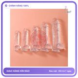 Dương Vật Giả Trong Suốt/Đen/Da Người Không Rung Trung chính hãng - sạc USB, chất liệu an toàn cho da, dễ vệ sinh - giao hàng che tên kín đáo