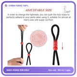 Vòng Đeo Thắt Nút Silicon Kéo Dài Thời Gian Quan Hệ Trung chính hãng - thấm nhanh không nhờn rít, dùng trước khi quan hệ, nhỏ gọn dễ mang theo - giao hàng che tên kín đáo