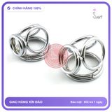 Vòng Inox 4 Nhánh Lớn chính hãng - chất liệu an toàn cho da, dễ vệ sinh, êm ái khi dùng - giao hàng che tên kín đáo