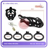 Khóa Dương Vật Cobra Đen Nhám Comfort chính hãng - chất vải mềm mát, đường may tỉ mỉ, tôn dáng quyến rũ - giao hàng che tên kín đáo