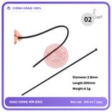 Que Sounding Trơn Cho Người Mới Bắt Đầu 0.4cm chính hãng - sạc USB, chất liệu an toàn cho da, dễ vệ sinh - giao hàng che tên kín đáo