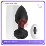 Plug Rung 10 Chế Độ Điều Khiển Từ Xa chính hãng - 10 chế độ rung, sạc USB, chất liệu an toàn cho da - giao hàng che tên kín đáo