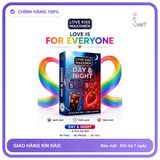 Bao Cao Su LoveKiss Maxxmen Day Night Siêu Mỏng chính hãng - hộp 10 cái, hỗ trợ kéo dài, có hương thơm - giao hàng che tên kín đáo
