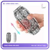Cốc Thông 2 Đầu Nhật Bản Trong Suốt chính hãng - silicone cao cấp, chất liệu an toàn cho da, dễ vệ sinh - giao hàng che tên kín đáo