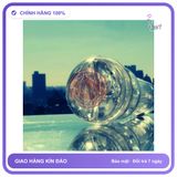 Cốc Đèn Pin Fleshlight Trong Suốt Âm Đạo chính hãng - sạc USB, chống nước, chất liệu an toàn cho da - giao hàng che tên kín đáo