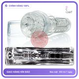 Cốc Đèn Pin Fleshlight Trong Suốt Âm Đạo chính hãng - sạc USB, chống nước, chất liệu an toàn cho da - giao hàng che tên kín đáo