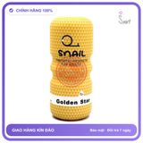 Cốc Cầm Tay Snail Cup Siêu Khít Đen chính hãng - sạc USB, rung êm không tiếng động, silicone cao cấp - giao hàng che tên kín đáo