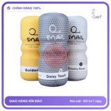 Cốc Cầm Tay Snail Cup Siêu Khít Đen chính hãng - sạc USB, rung êm không tiếng động, silicone cao cấp - giao hàng che tên kín đáo
