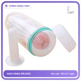 Cốc M2HA Lõi 4D Gấp 3 Lớp chính hãng - sạc USB, silicone cao cấp, chất liệu an toàn cho da - giao hàng che tên kín đáo
