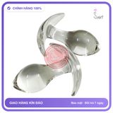 Plug Thủy Tinh Pha Lê Dạng Đuôi Thuyền chính hãng - sạc USB, chất liệu an toàn cho da, dễ vệ sinh - giao hàng che tên kín đáo