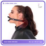 Ball Gag Khóa Hàm Hình Môi chính hãng - sạc USB, rung êm không tiếng động, silicone cao cấp - giao hàng che tên kín đáo