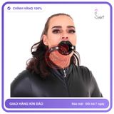 Ball Gag Khóa Hàm Hình Môi chính hãng - sạc USB, rung êm không tiếng động, silicone cao cấp - giao hàng che tên kín đáo