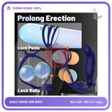 Plug Rung Ngoáy Điểm G Có Vòng Đeo Dương Vật chính hãng - sạc USB, silicone cao cấp, chất liệu an toàn cho da - giao hàng che tên kín đáo