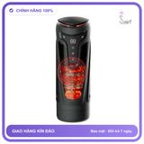 Máy Tạo Nhiệt Thụt Rung Mạnh Mẽ chính hãng - sạc USB, silicone mềm mại, chất liệu an toàn cho da - giao hàng che tên kín đáo