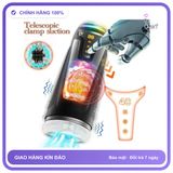 Máy Tạo Nhiệt Thụt Rung Mạnh Mẽ chính hãng - sạc USB, silicone mềm mại, chất liệu an toàn cho da - giao hàng che tên kín đáo