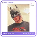 Mũ Cosplay Batman Bằng Da chính hãng - chất vải mềm mát, đường may tỉ mỉ, tôn dáng quyến rũ - giao hàng che tên kín đáo