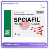Thuốc Cường Dương SPCiafil 20mg 4 Viên chính hãng - chất liệu an toàn cho da, dễ vệ sinh, êm ái khi dùng - giao hàng che tên kín đáo