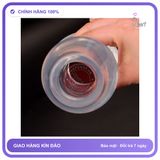 Phích Nông Hậu Môn Silicon Trong Suốt Nhiều Kích Thước 6.1cm chính hãng - sạc USB, silicone mềm mại, chất liệu an toàn cho da - giao hàng che tên kín đáo