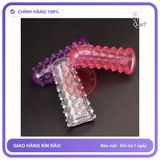 Bao Cao Su Ngón Tay Silicon Có Gai chính hãng - có gai nổi, ôm sát cảm giác thật, chất liệu latex an toàn - giao hàng che tên kín đáo