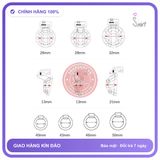 Khoá Cu Siêu Nhỏ Nhựa Cao Cấp Nhẹ Thoáng Khí chính hãng - sạc USB, chất liệu an toàn cho da, dễ vệ sinh - giao hàng che tên kín đáo