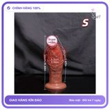 Dương Vật Giả 6.5cm Silicon Cao Cấp Gân Guốc Kích Thích chính hãng - sạc USB, silicone cao cấp, chất liệu an toàn cho da - giao hàng che tên kín đáo