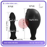 Plug Bơm Hơi Dãn Ass Đến 9cm Dạng Phích Dài chính hãng - chất liệu an toàn cho da, dễ vệ sinh, êm ái khi dùng - giao hàng che tên kín đáo